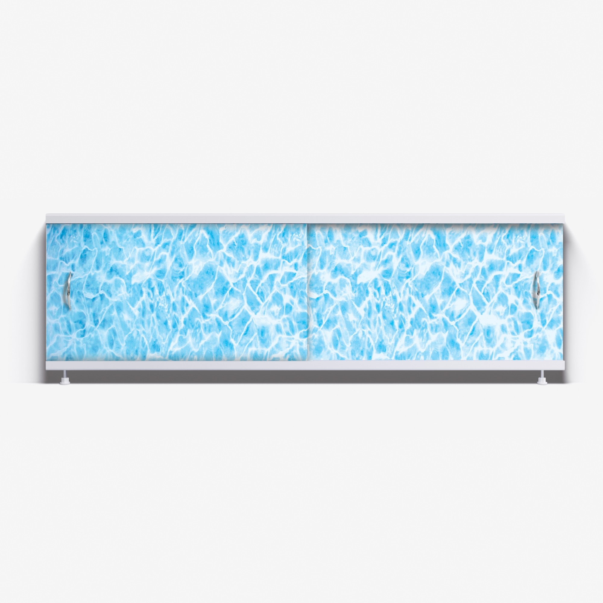 Экран под ванну Классик 150 синий мрамор