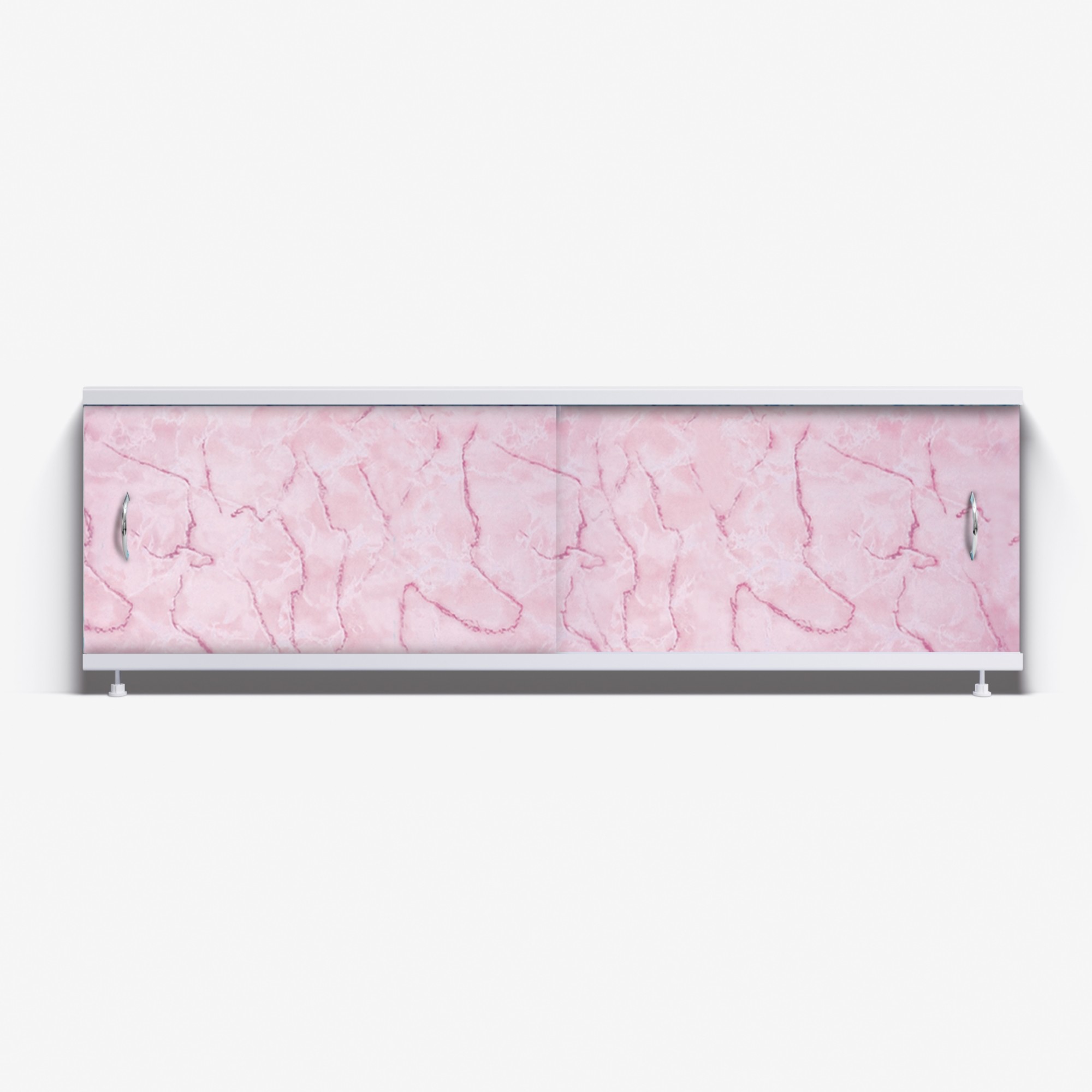 Экран под ванну Классик 150 розовый мрамор
