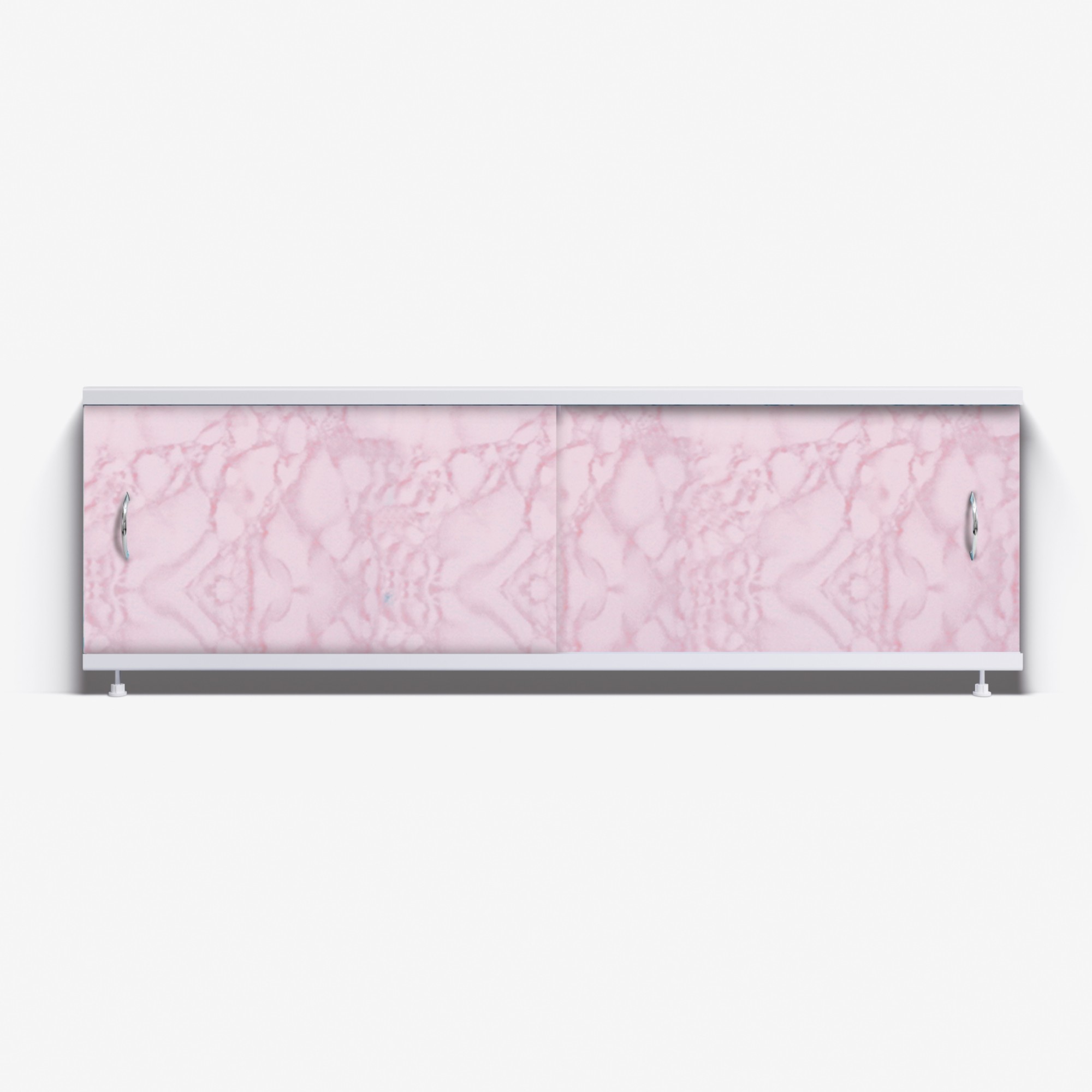 Экран под ванну Классик 150 розовый закат