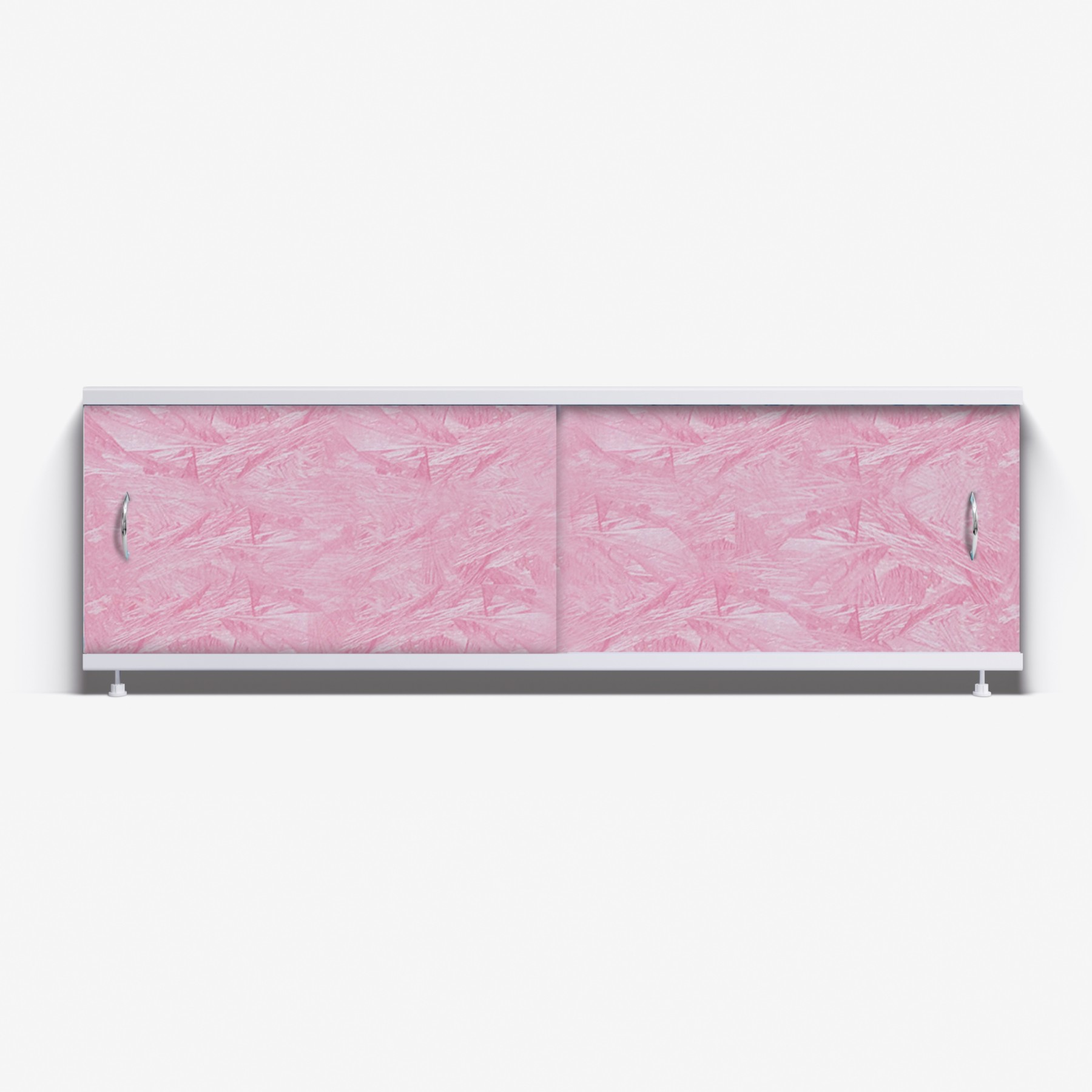Экран под ванну Классик 150 розовый мороз