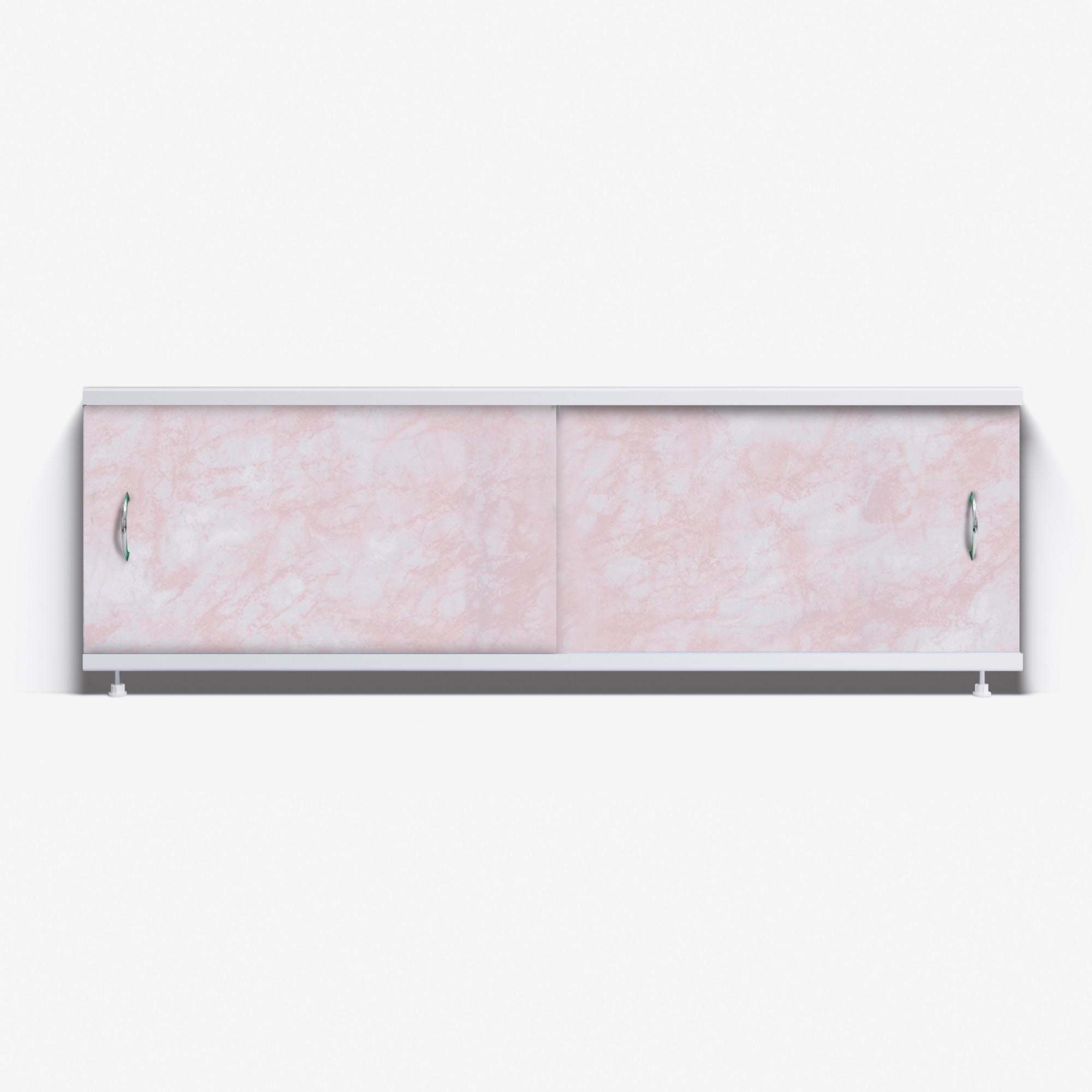 Экран под ванну Классик 170 розовый глянец