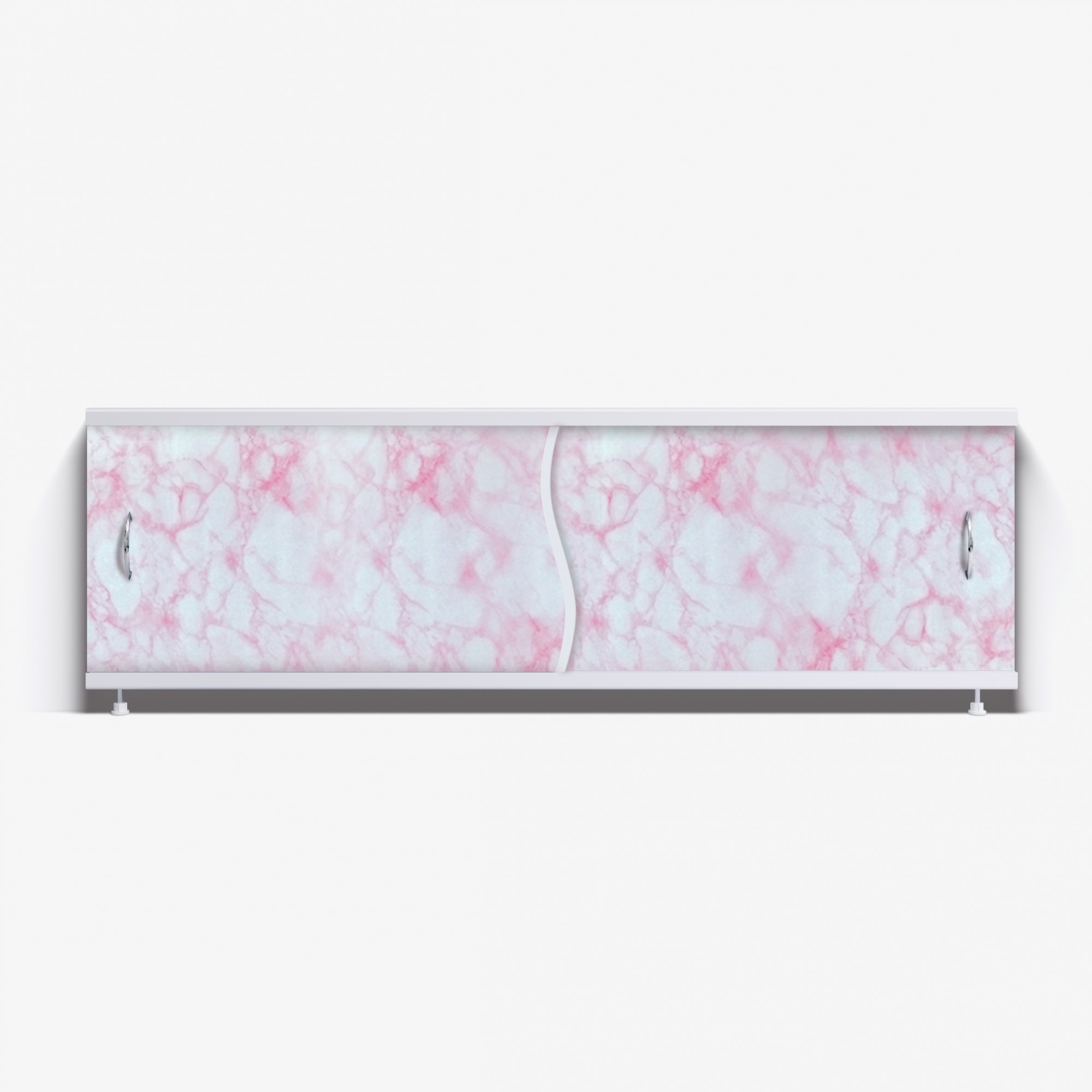 Экран под ванну Премьер 170 нежно-розовый мрамор