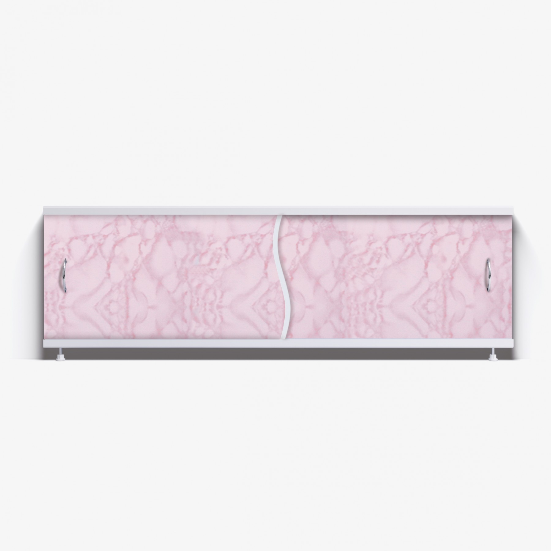 Экран под ванну Премьер 170 розовый закат