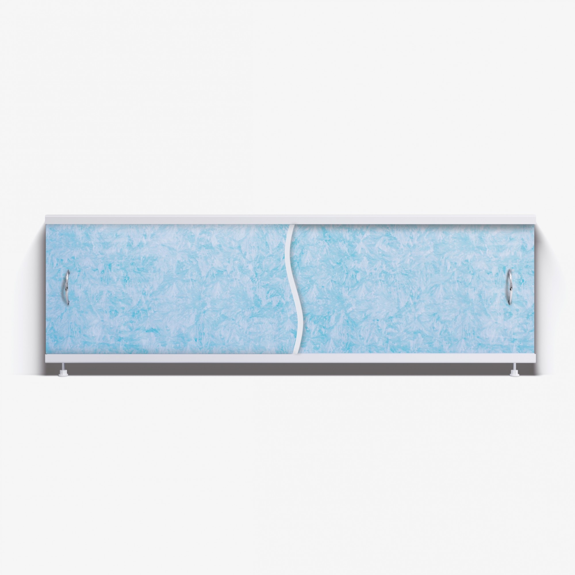 Экран под ванну Премьер 150 голубой мороз