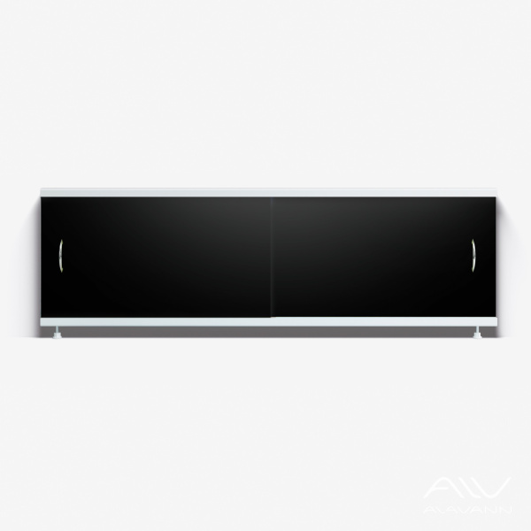 Экран под ванну Классик 150 черный - изображение 1