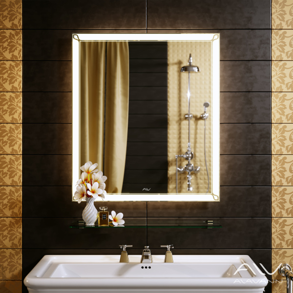 Зеркало Retro 70 с подсветкой - изображение 1