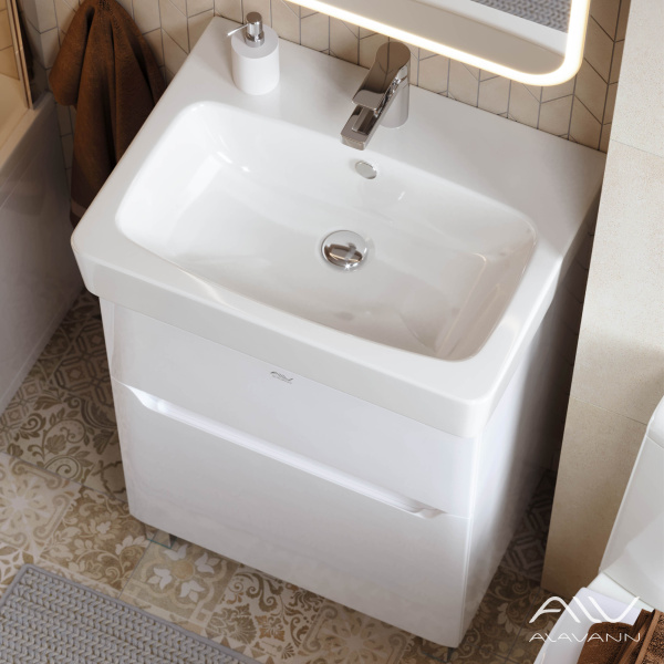 Тумба Lana 60 с умывальником Нео  - изображение 2