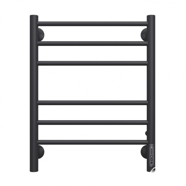 Полотенцесушитель электрический Terminus Аврора П6 450х600 матовый черный - изображение 2