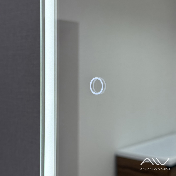 Зеркальный шкаф Lana 50 с подсветкой, сенсорное - изображение 3