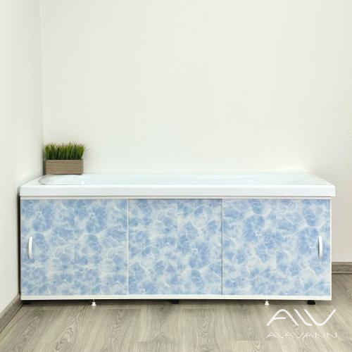 Экран под ванну Respect 150 голубые блики