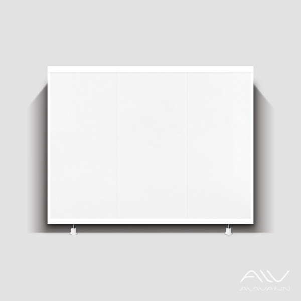 Экран под ванну торцевой Elegant 70 см белый - изображение 2