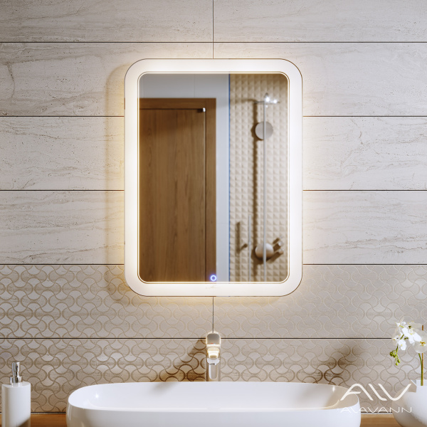 Зеркало Vanda Lux 60 с подсветкой - изображение 1