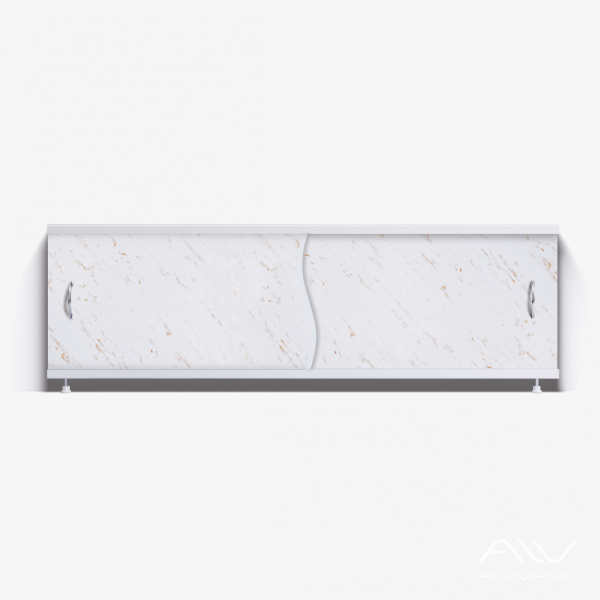 Экран под ванну Премьер 150 бежевые облака - изображение 1