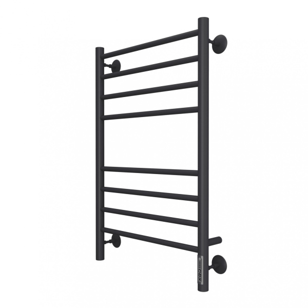 Полотенцесушитель электрический Terminus Аврора П8 500x800 матовый чёрный - изображение 1