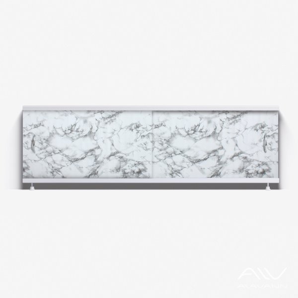 Экран под ванну Классик 150 насыщенный серый - изображение 1