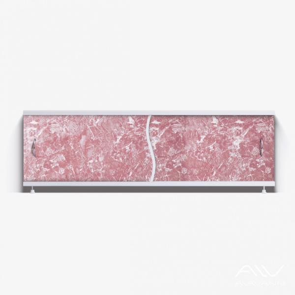 Экран под ванну Премьер 170 темно-коричневый мрамор - изображение 1