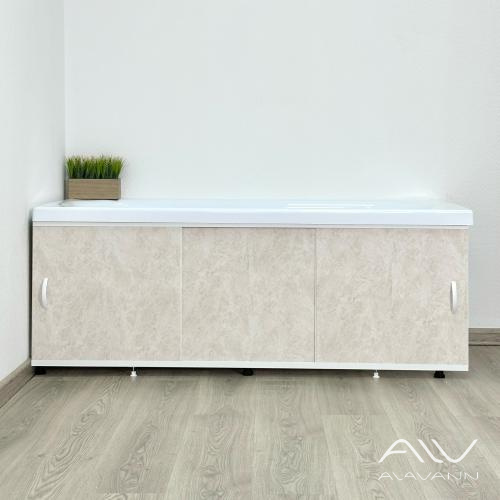 Экран под ванну Respect 170 айвори фон