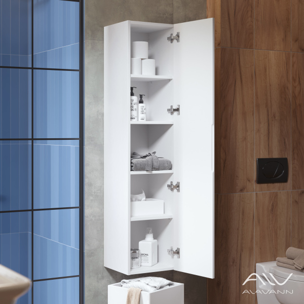 Шкаф-пенал Univers 30x139 белый - изображение 2