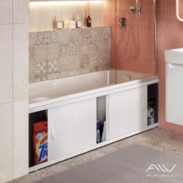 Экран под ванну Elegant Plus 150 белый - изображение 3