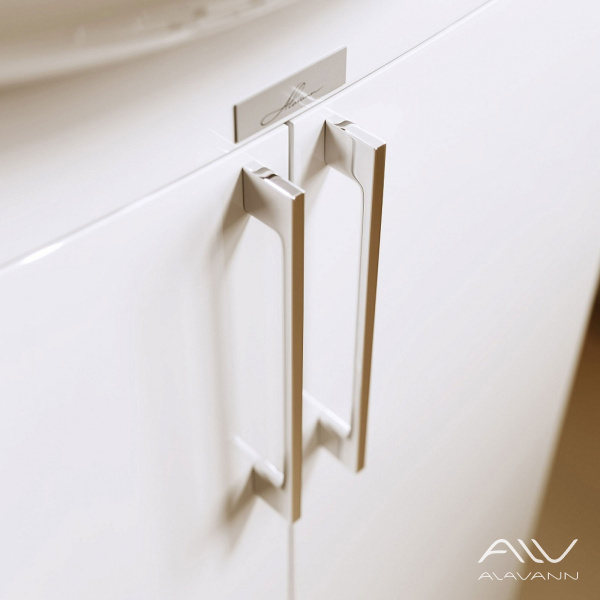 Тумба с раковиной Nicole 60 белая - изображение 3