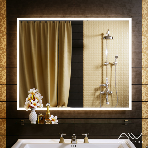 Зеркало Bella-35 100 с подсветкой - изображение 1