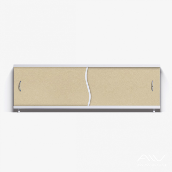 Экран под ванну Премьер 150 песочный - изображение 1