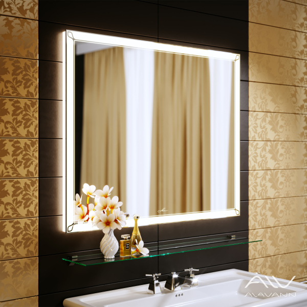 Зеркало Retro 100 с подсветкой - изображение 2