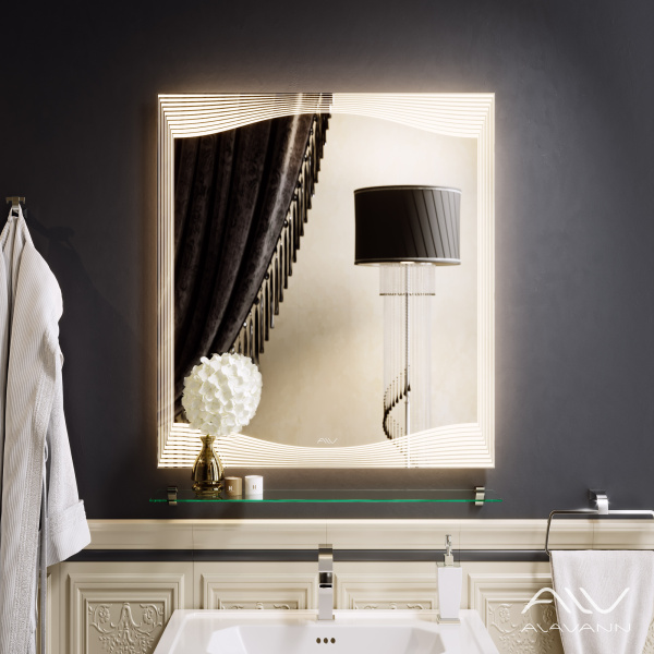 Зеркало Monaco 70 с подсветкой - изображение 1