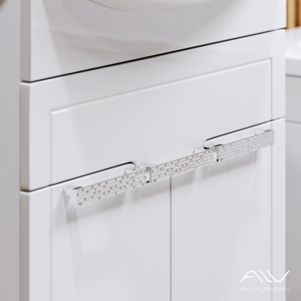 Тумба с раковиной Vittoria 60 белая - изображение 5