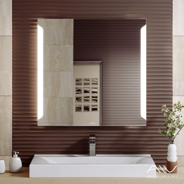 Зеркало Teneri 80 с подсветкой - изображение 1