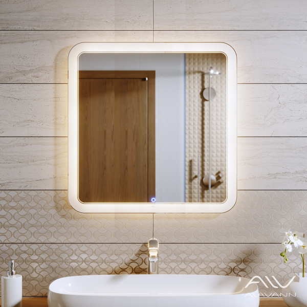 Зеркало Vanda Lux 80 с подсветкой - изображение 1