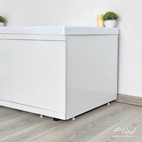 Торцевой экран под ванну МДФ Rita 70 белый - изображение 3