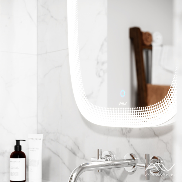 Зеркало Matrix Lux 90 с подсветкой - изображение 3