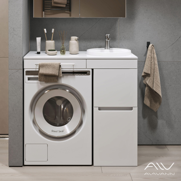 Тумба с раковиной Cosmetic 95 белая - изображение 1