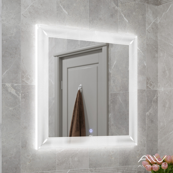 Зеркало Classic 80 с подсветкой - изображение 2