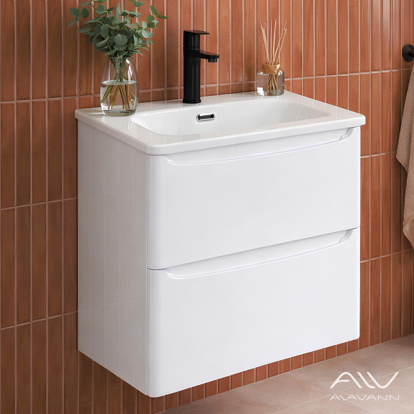 Тумба с раковиной Радо 60 белый - изображение 1