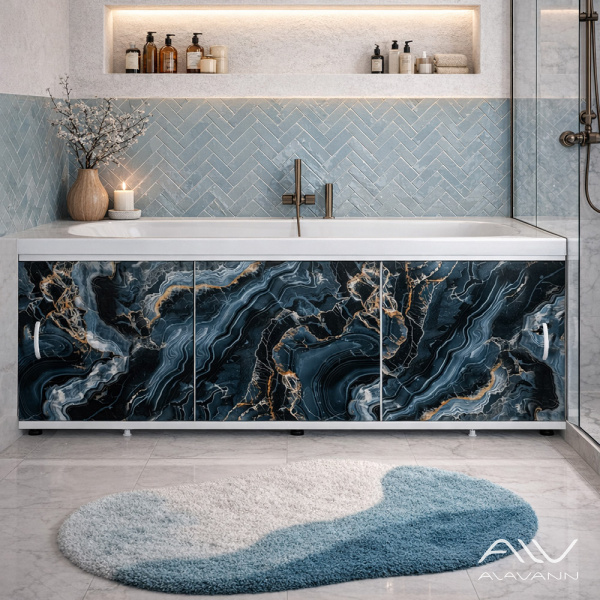 Экран под ванну Elegant 150 буря - изображение 1