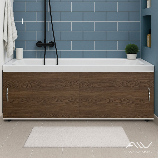 Экран под ванну Classic 170 дуб темный - изображение 1