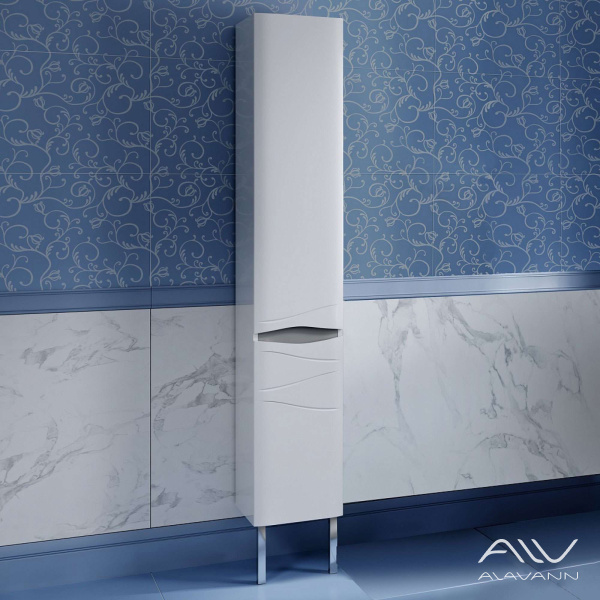 Шкаф-пенал Silvia 30 белый - изображение 1