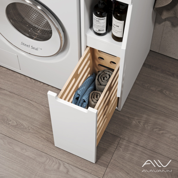 Комплект тумба Cosmetic 85 правая, столешница МДФ с умывальником Art Inside - изображение 2