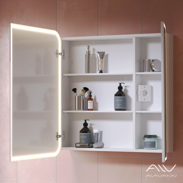 Гарнитур Lana 80 (тумба Lana 80, ум. Миранда 80, шкаф зеркальный Lana 80) - изображение 9