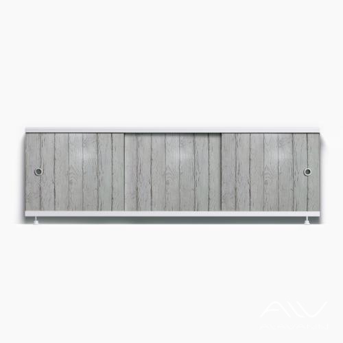 Экран под ванну Оптима Decor 150 полынь дымчатая