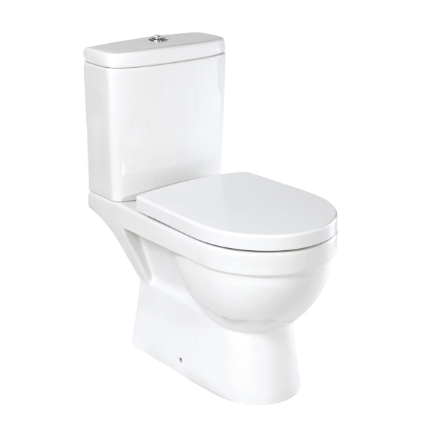 Унитаз-компакт Kirovit Престиж с микролифтом белый - изображение 2