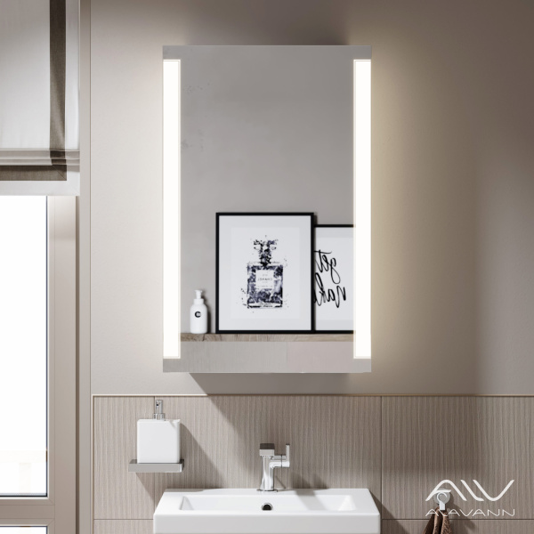 Зеркальный шкаф Dorn 50 белый - изображение 2