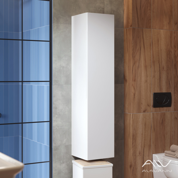 Шкаф-пенал Univers 30x139 белый - изображение 3