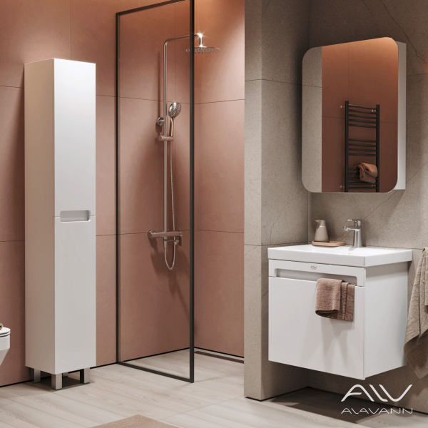 Шкаф-пенал Cosmetic 30 белый - изображение 3