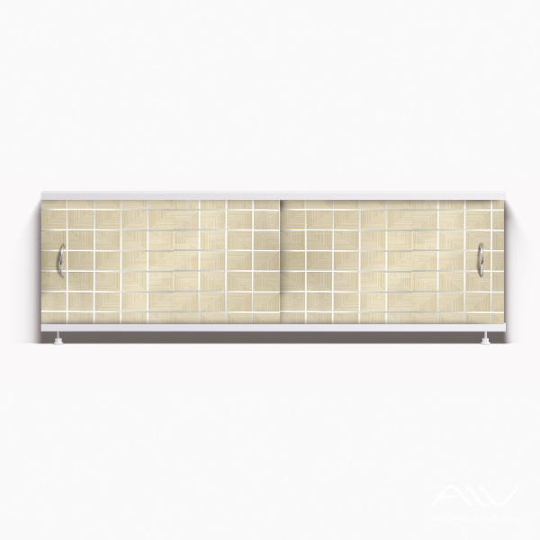 Экран под ванну Классик 150 плитка бежевая - изображение 1