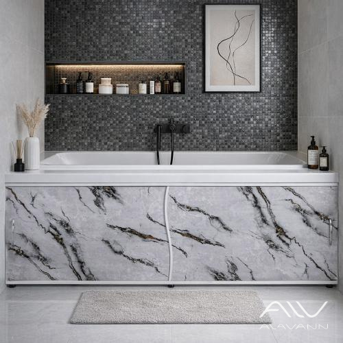 Экран под ванну Elit 150 мрамор каррара