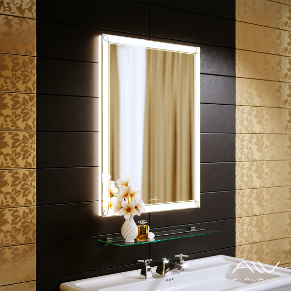 Зеркало Retro 70 с подсветкой - изображение 2