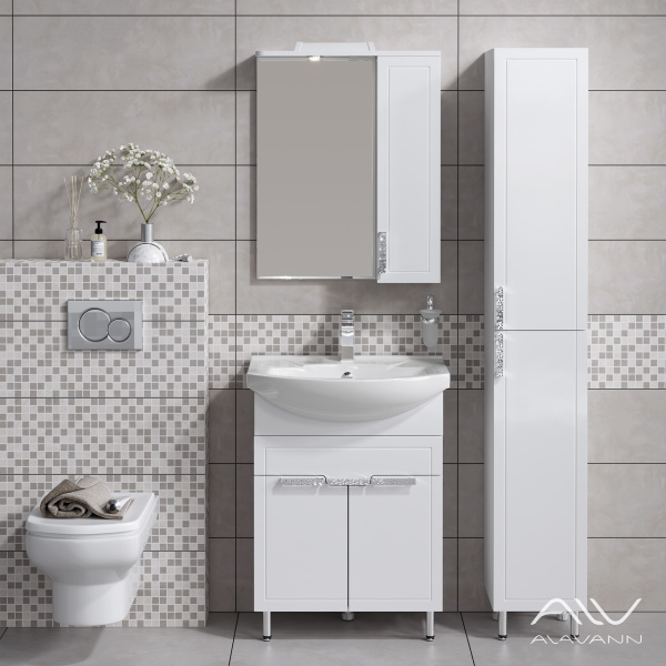 Комплект мебели Vittoria 65-02 белый - изображение 1